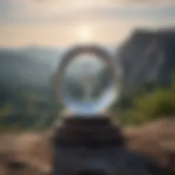 A serene landscape symbolizing inner peace