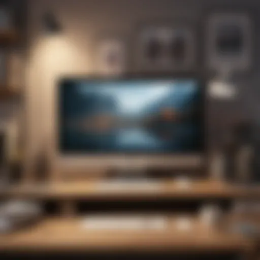 Digital decluttering organized workspace