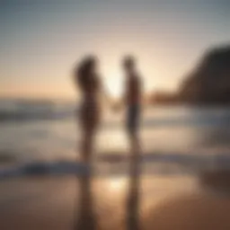 Couple Embracing by the Ocean