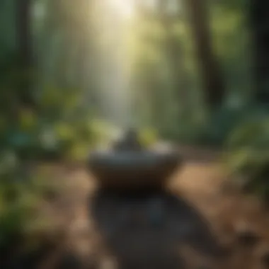 Nature's Influence on Mindful Eating Practices A tranquil scene of nature symbolizing balance and mindfulness