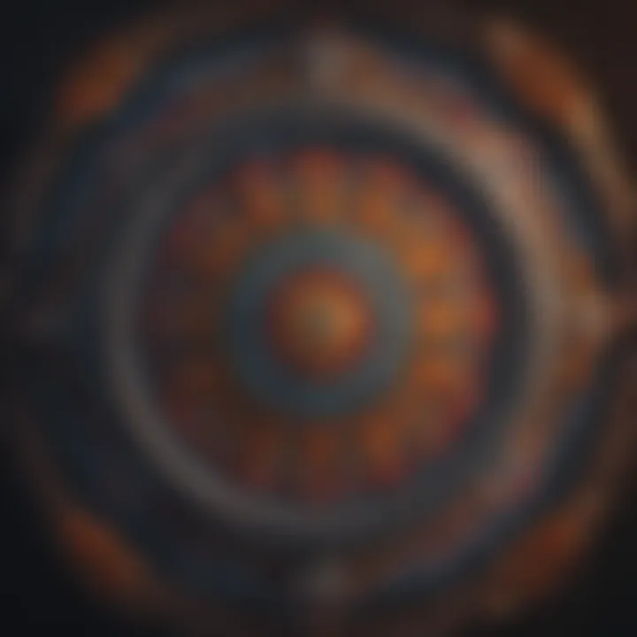 An intricate mandala representing interconnectedness and harmony