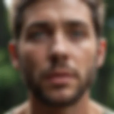 Harnessing breath for emotional balance Breathing techniques demonstrated with nature