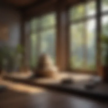 A tranquil meditation space for daily practice