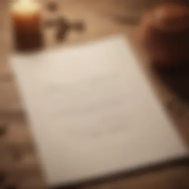 A close-up of a handwritten gratitude note