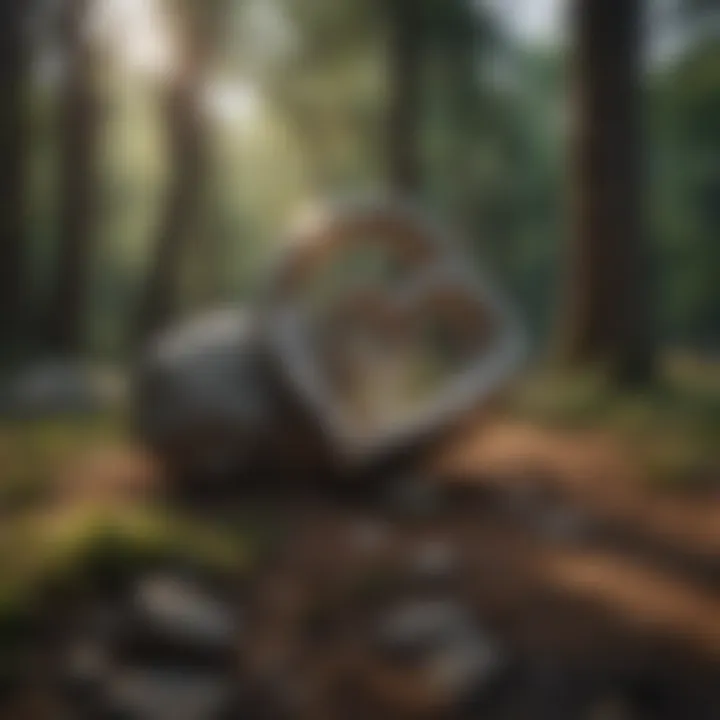 A serene landscape representing tranquility in relationships