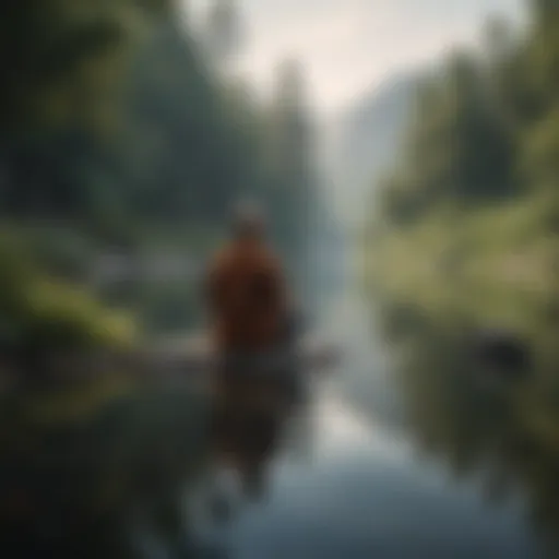 A serene landscape reflecting inner peace