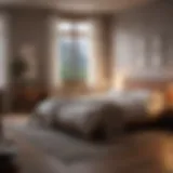 Serene bedroom environment for better sleep