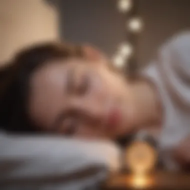 Daily routine for promoting restful sleep
