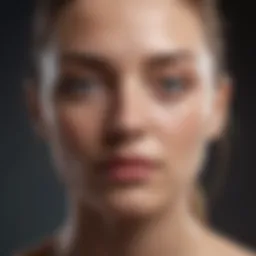 An abstract representation of self-reflection and awareness