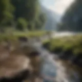 A serene landscape symbolizing clarity and potential