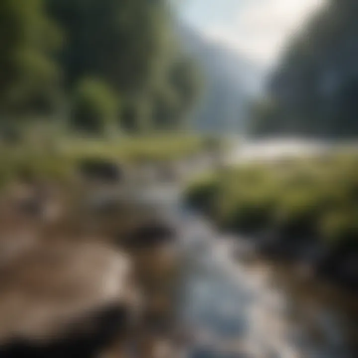 A serene landscape symbolizing clarity and potential