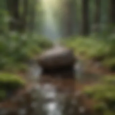 Physical grounding technique in nature