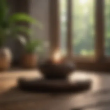 Peaceful Meditation Space A calm environment for meditation