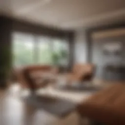 A serene meeting space with natural light and comfortable seating, ideal for meaningful discussions.