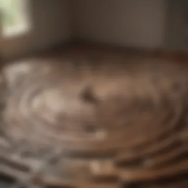 Visual representation of a labyrinth symbolizing the path to self-discovery