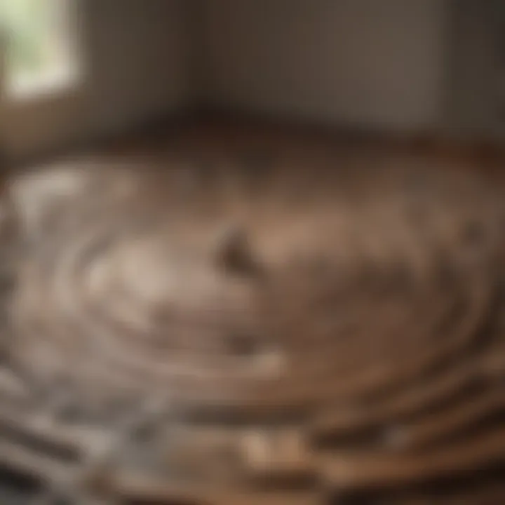 Visual representation of a labyrinth symbolizing the path to self-discovery