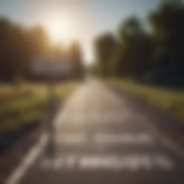 A road sign indicating various paths, signifying choices in seeking support.