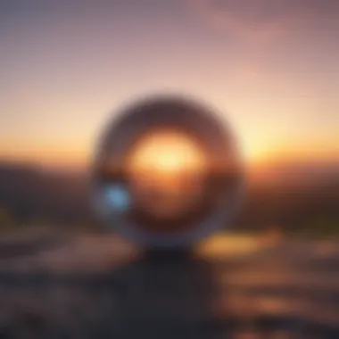 Embracing New Perspectives A beautiful sunrise representing new beginnings and hope.