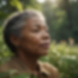 A serene landscape symbolizing personal growth