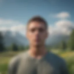 A serene landscape symbolizing inner peace and self-acceptance