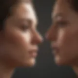 Visual representation of self-reflection and mental clarity