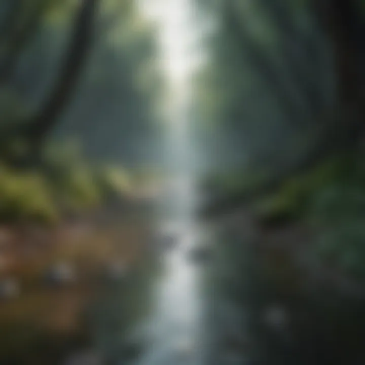 Abstract art depicting the journey towards emotional well-being