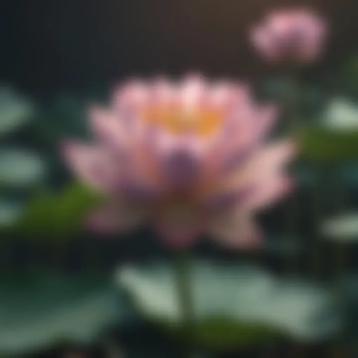 Lotus Flower Blooming