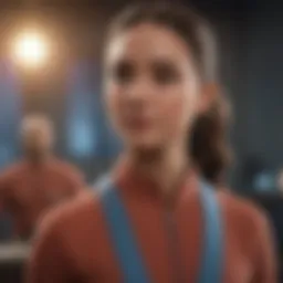 Virtual avatars engaged in gameplay