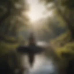 A serene landscape reflecting tranquility and mindfulness