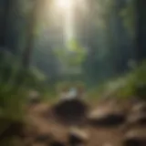 A serene landscape symbolizing personal growth and emotional exploration.