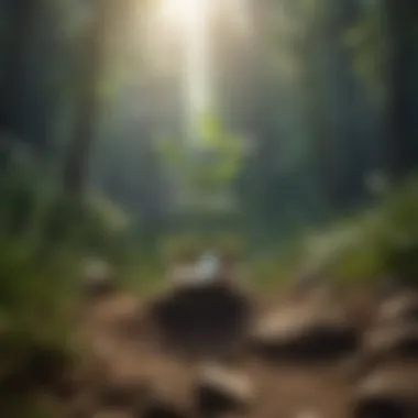 The Journey of Personal Growth A serene landscape symbolizing personal growth and emotional exploration.
