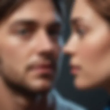 Fostering Self-Awareness in Relationships A thoughtful individual reflecting on self-awareness and relationship dynamics.