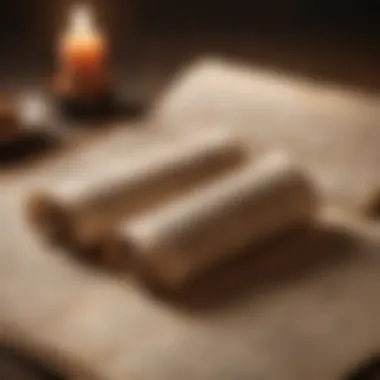 An ancient scroll illustrating timeless wisdom about love
